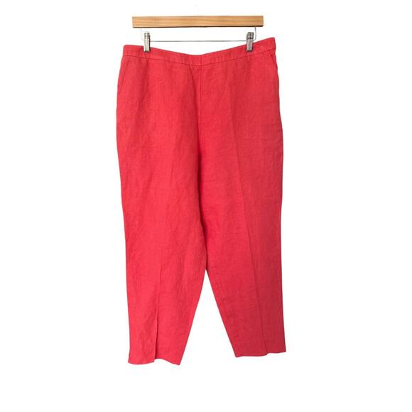 Vintage Talbots Women's Irish Linen Pants Size 16 w/ 26.5" Inseam - Picture 1 of 5